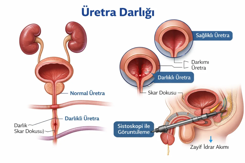 üretra darlığı nedir?