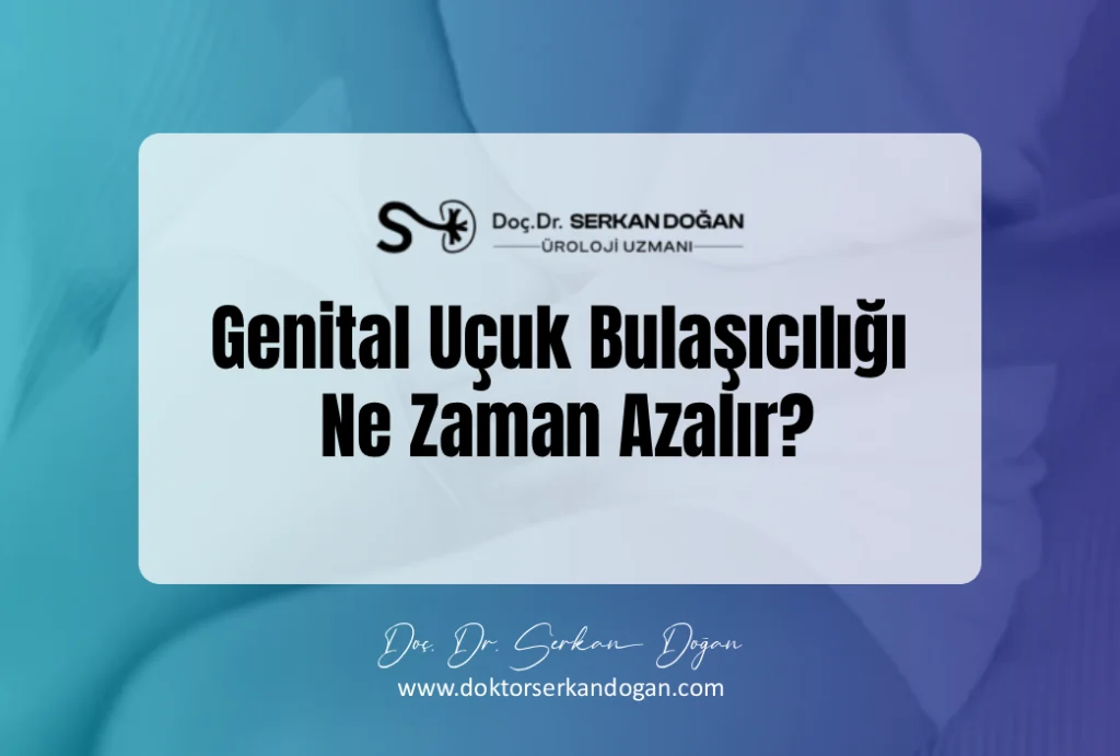 genital uçuk bulaşıcılığı ne zaman azalır