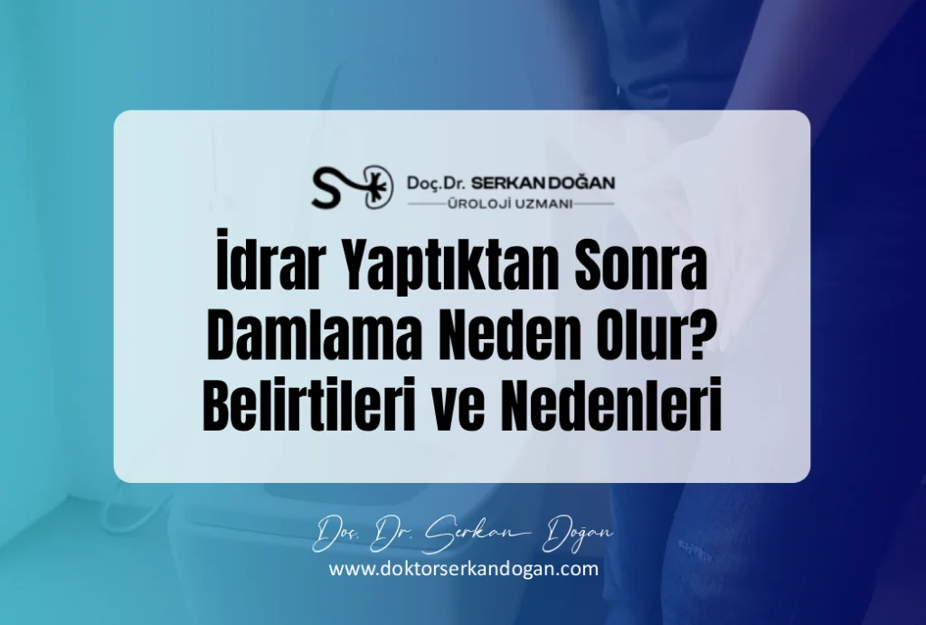 İdrar Yaptıktan Sonra Damlama Neden Olur? Belirtileri ve Nedenleri