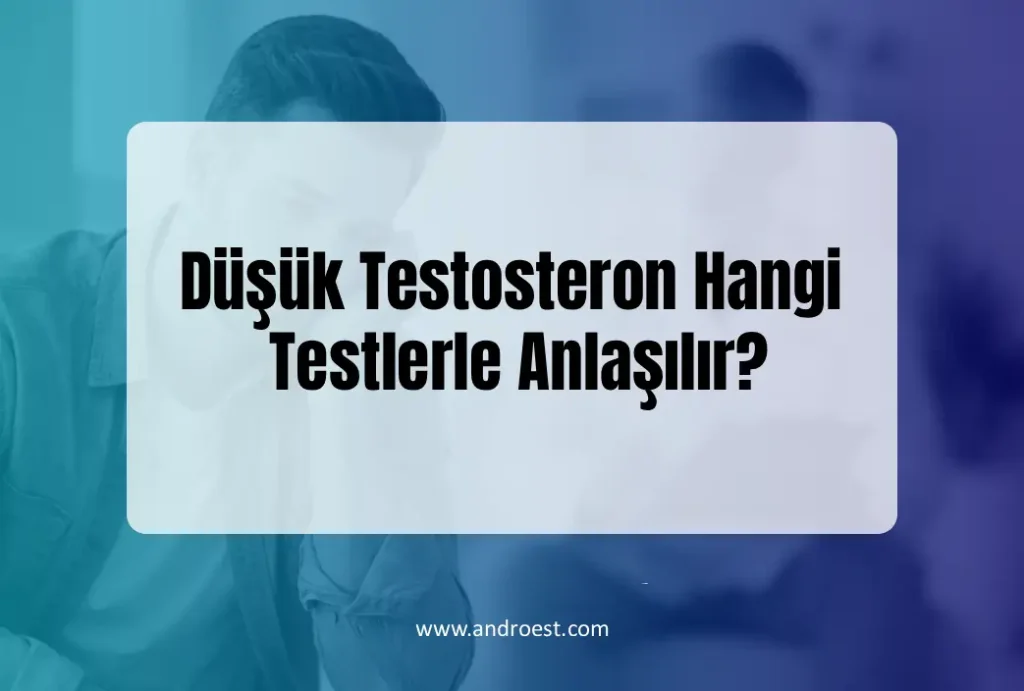 Düşük Testosteron Hangi Testlerle Anlaşılır?