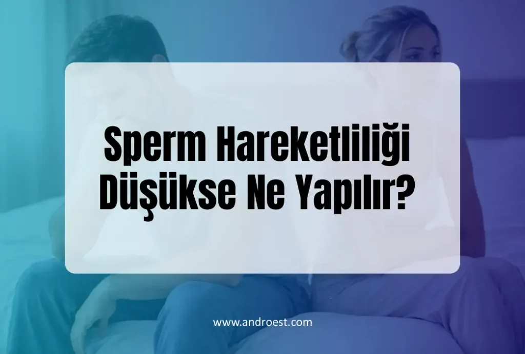 Sperm Hareketliliği Düşükse Ne Yapılır?