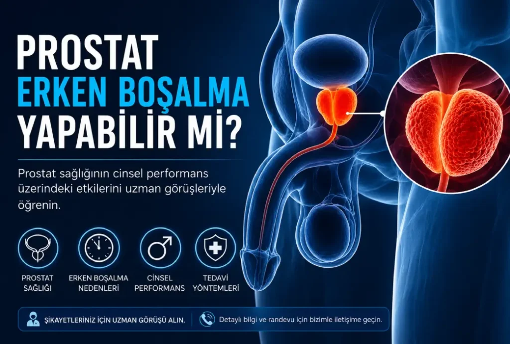 Prostat Erken Boşalma Yapabilir mi?