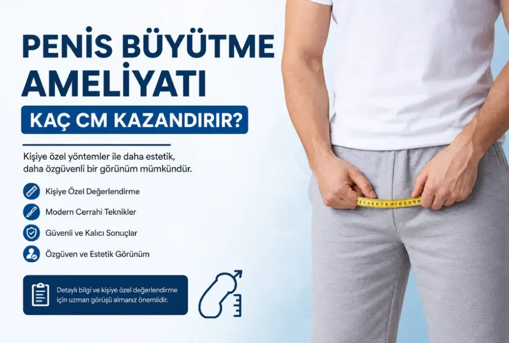 Penis Büyütme Ameliyatı Kaç Cm Kazandırır?
