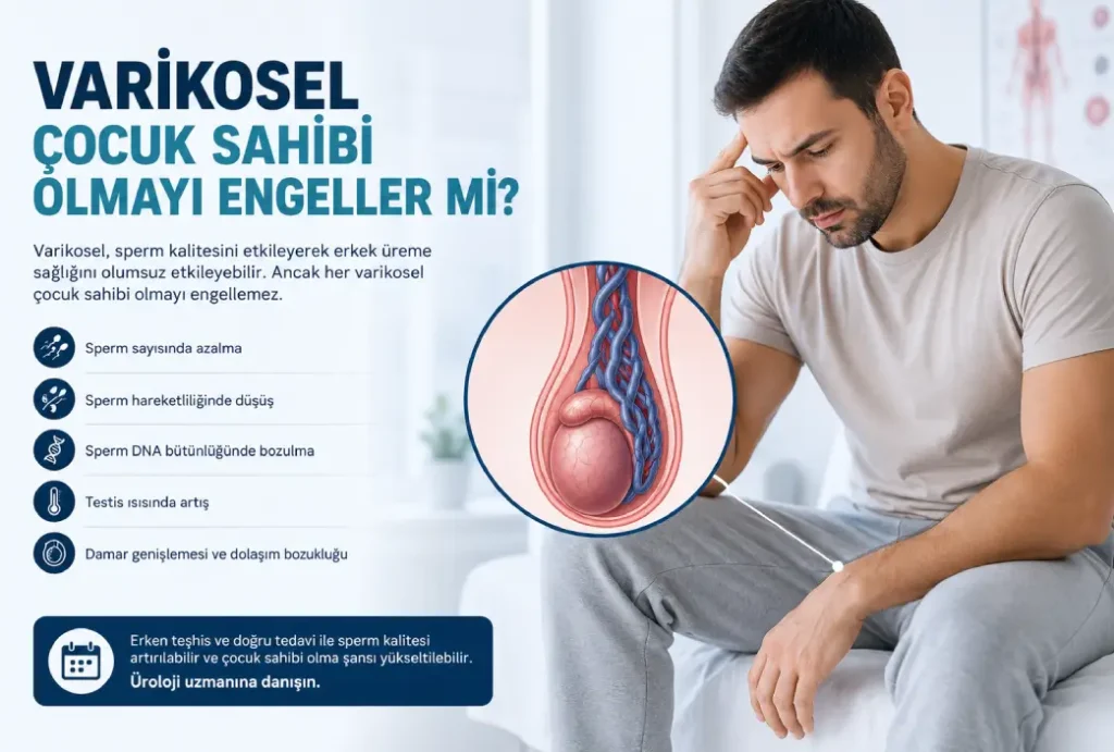 Varikosel Çocuk Sahibi Olmayı Engeller Mi? 