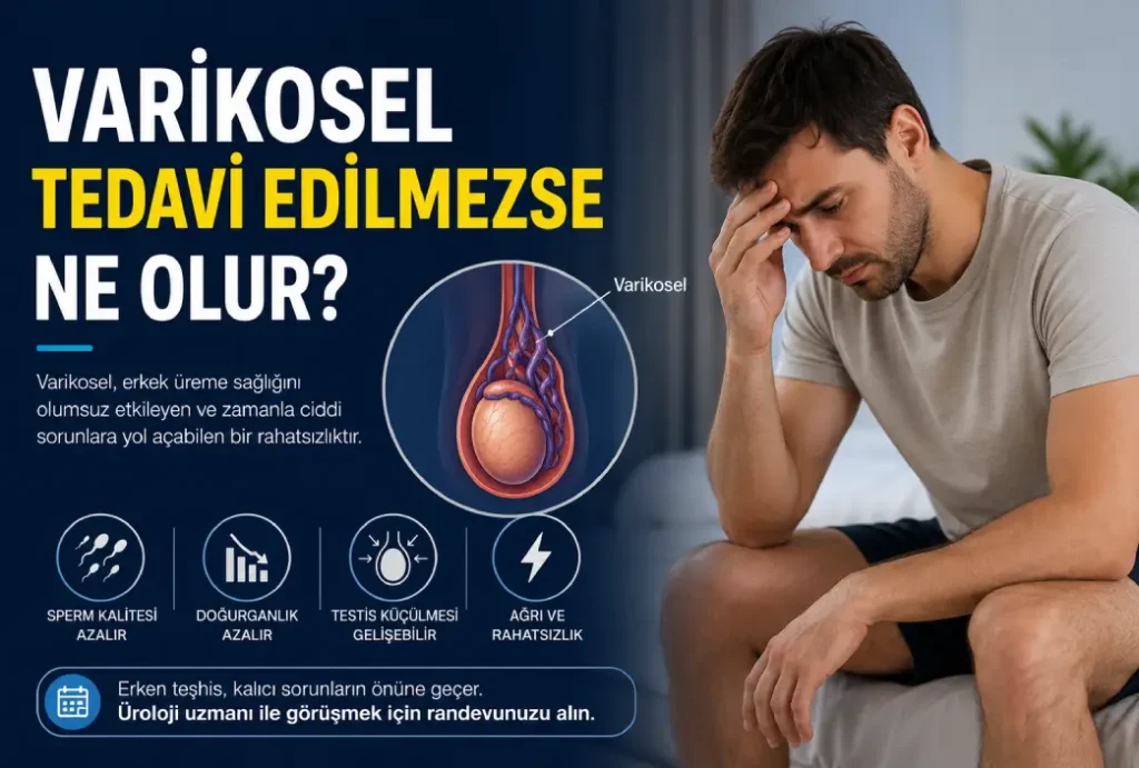 Varikosel Tedavi Edilmezse Ne Olur?