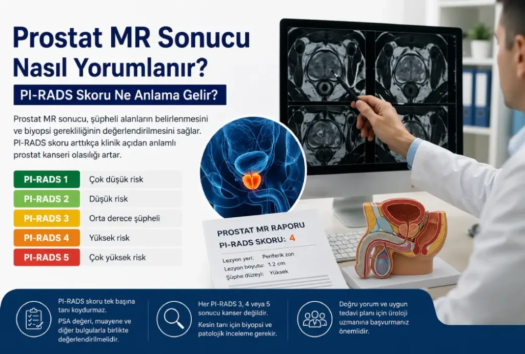 Prostat MR Sonucu Nasıl Yorumlanır?