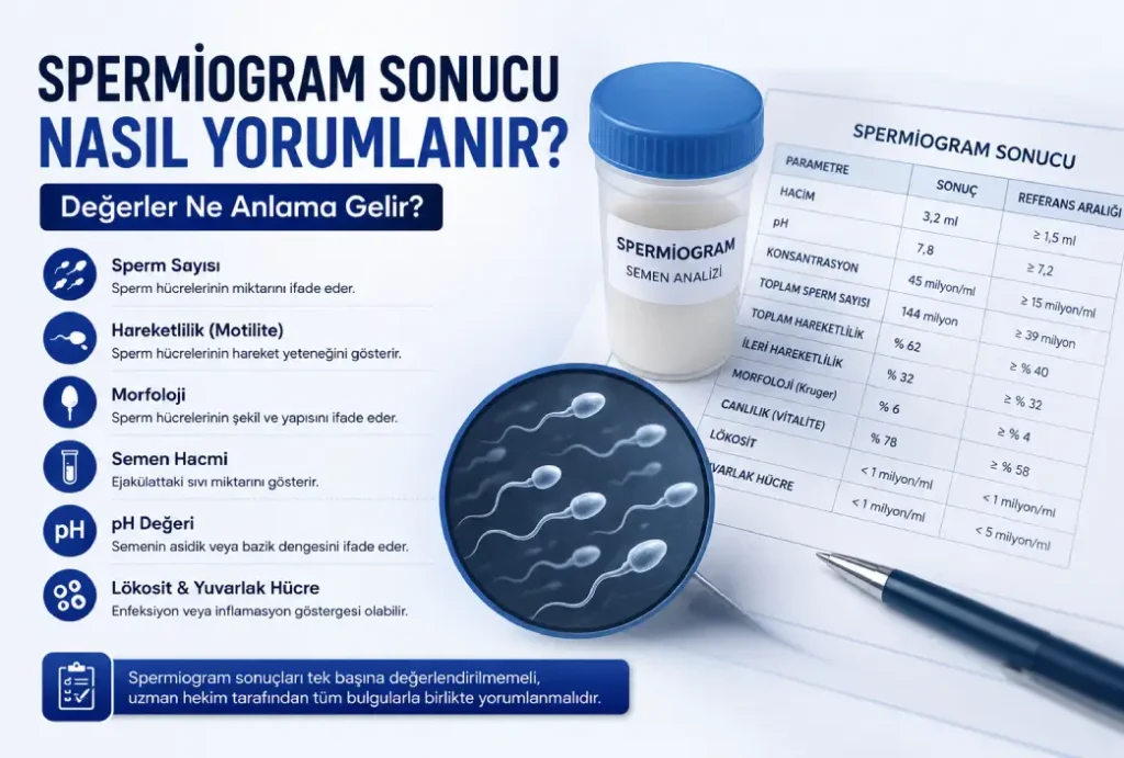 Spermiogram Sonucu Nasıl Yorumlanır?