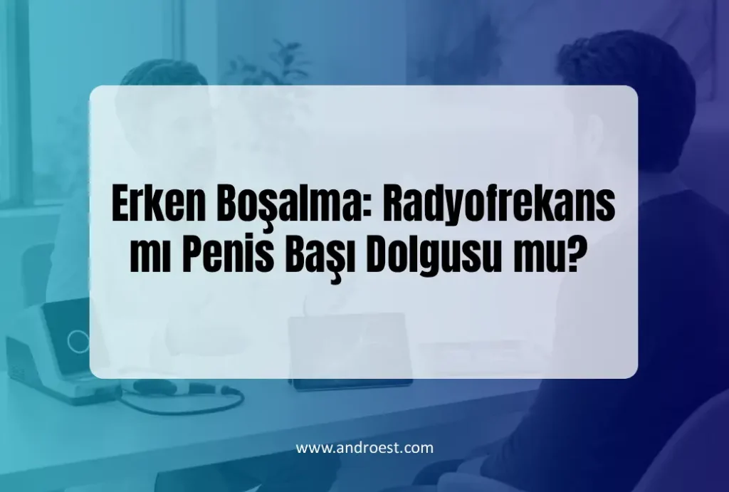 Erken Boşalma